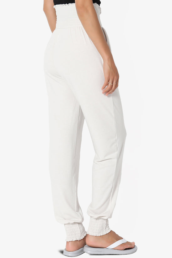 Estella Smocked Waist & Cuff Harem Pants