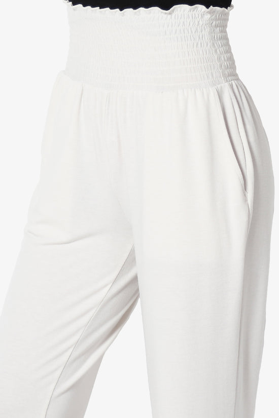 Estella Smocked Waist & Cuff Harem Pants