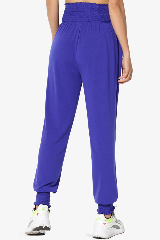 Estella Smocked Waist & Cuff Harem Pants