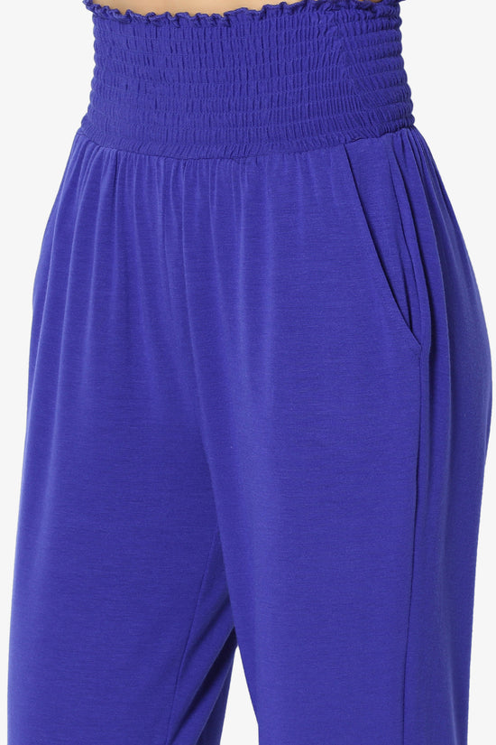 Estella Smocked Waist & Cuff Harem Pants