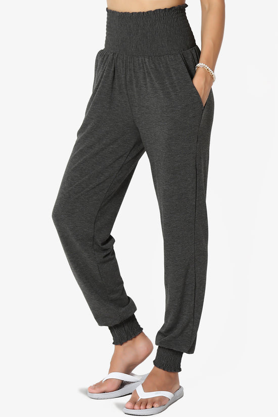 Estella Smocked Waist & Cuff Harem Pants