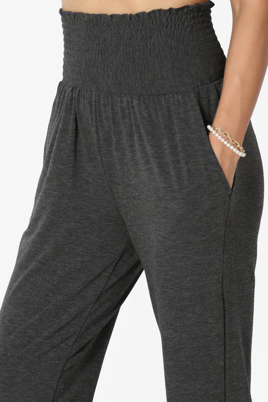 Estella Smocked Waist & Cuff Harem Pants