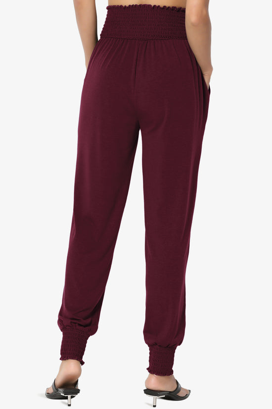 Estella Smocked Waist & Cuff Harem Pants