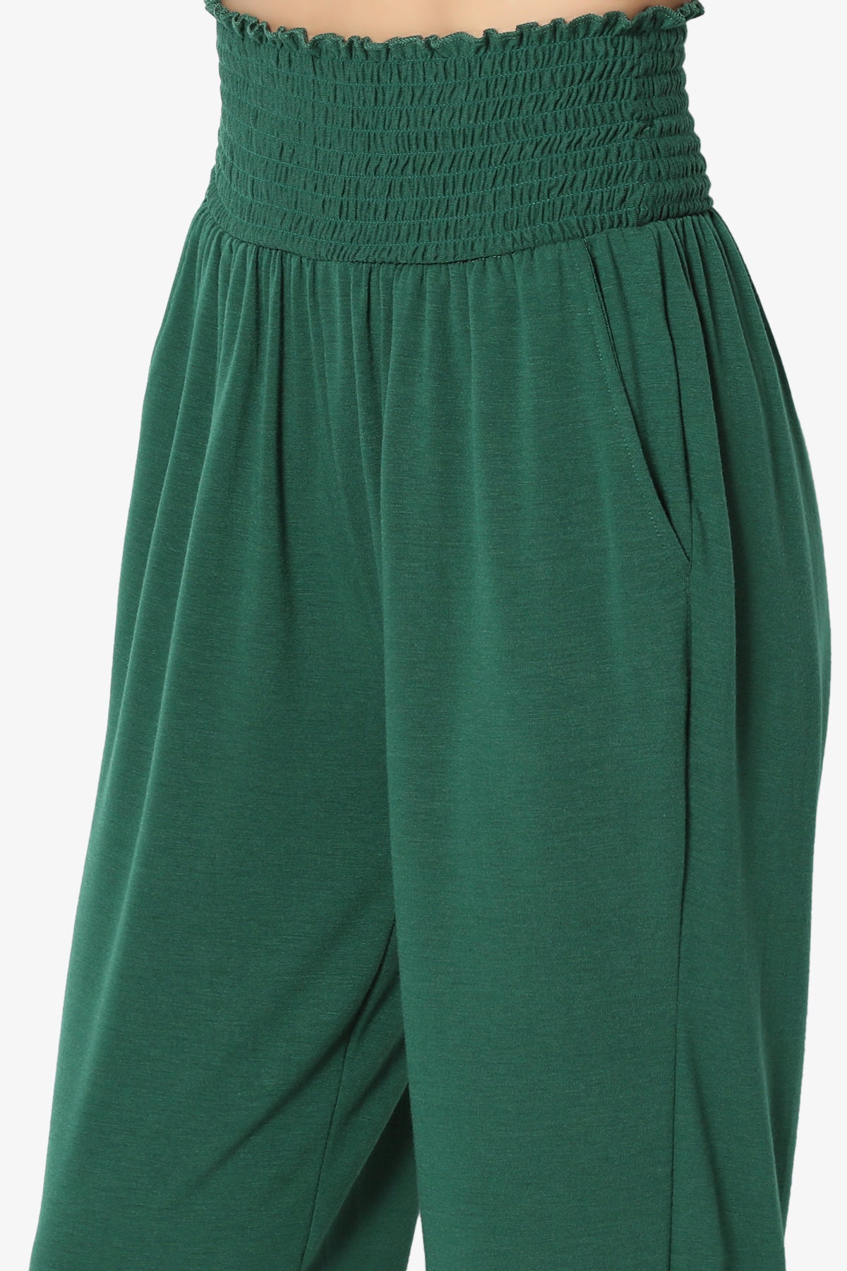 Estella Smocked Waist & Cuff Harem Pants PLUS