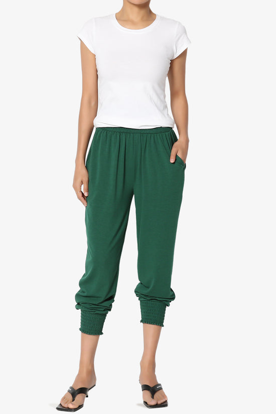 Estella Smocked Waist & Cuff Harem Pants