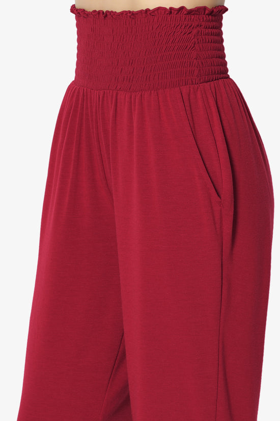 Estella Smocked Waist & Cuff Harem Pants