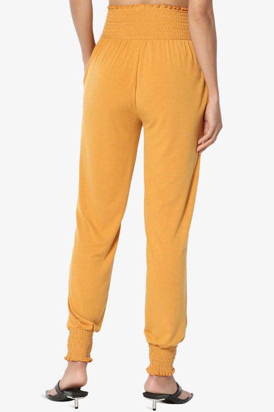 Estella Smocked Waist & Cuff Harem Pants PLUS