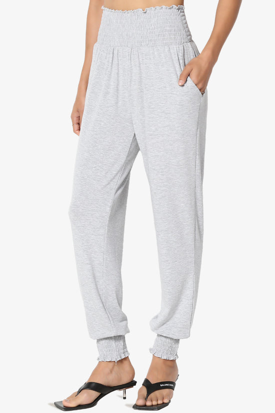 Estella Smocked Waist & Cuff Harem Pants