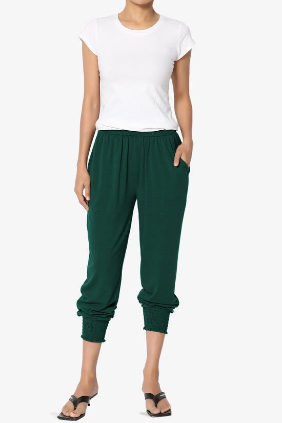 Estella Smocked Waist & Cuff Harem Pants