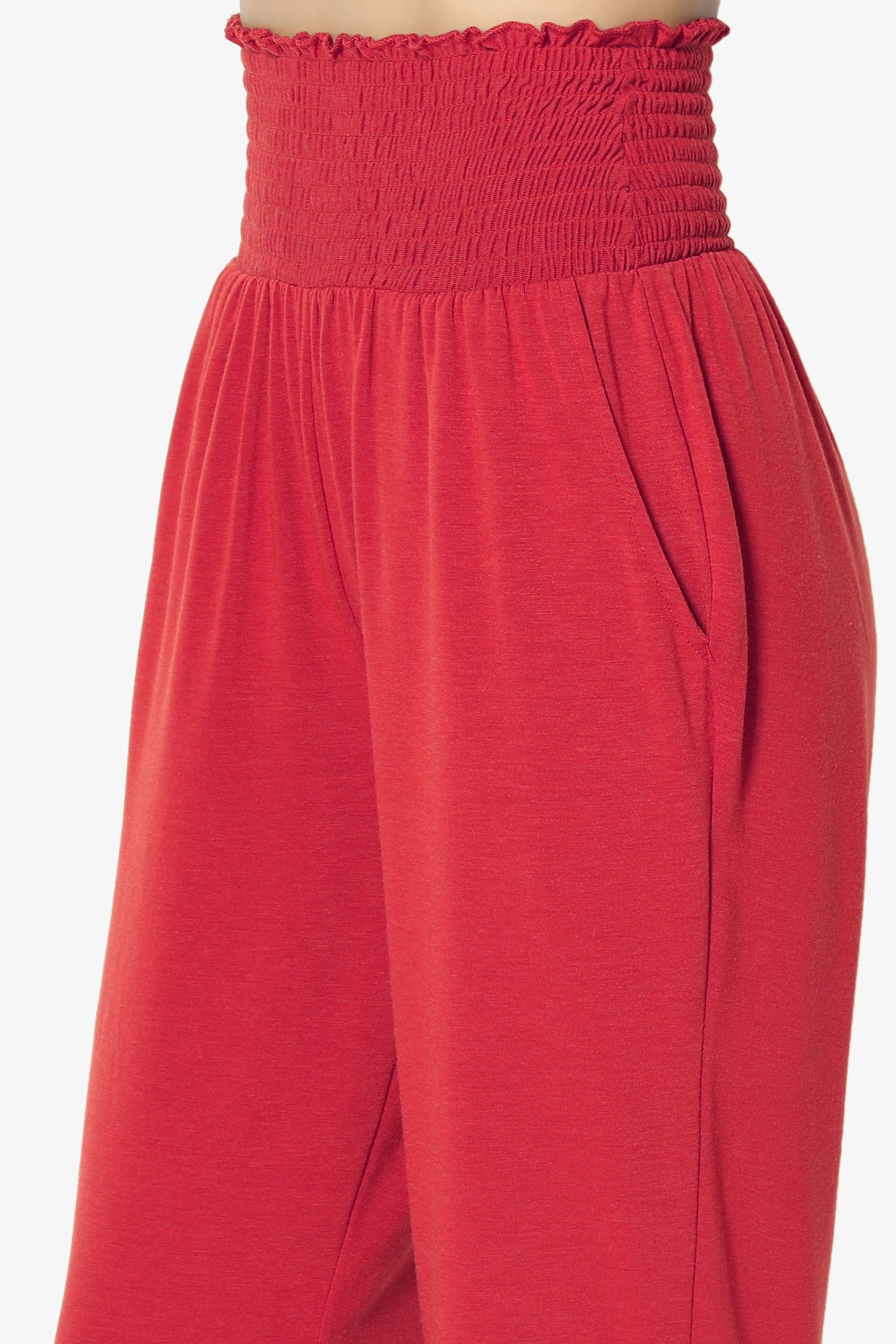 Estella Smocked Waist & Cuff Harem Pants PLUS