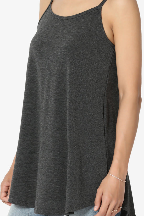 Chelsea Scoop & V Neck Flared Camisole Top MORE COLOR