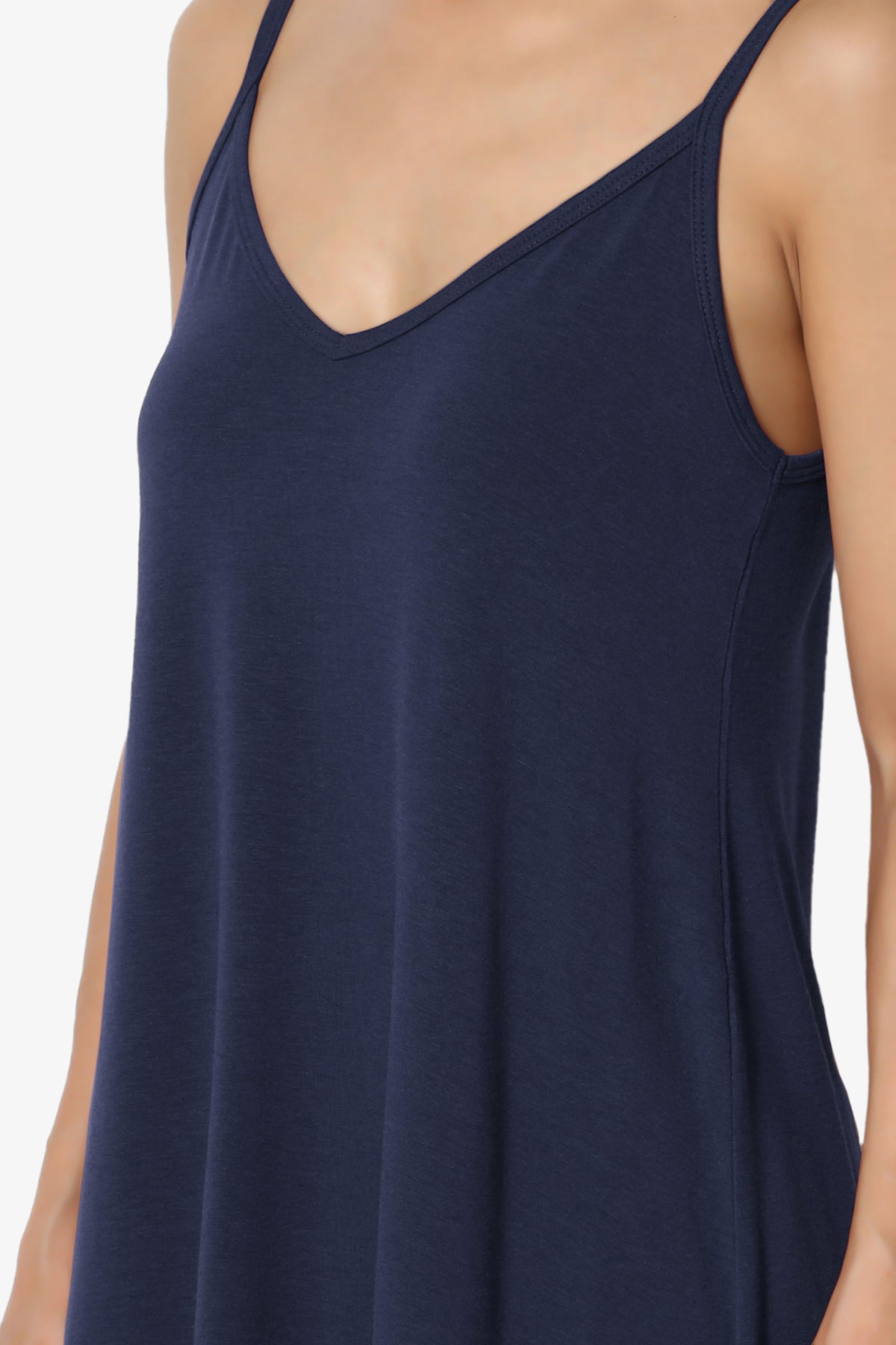 Chelsea Scoop & V Neck Flared Camisole Top MORE COLOR
