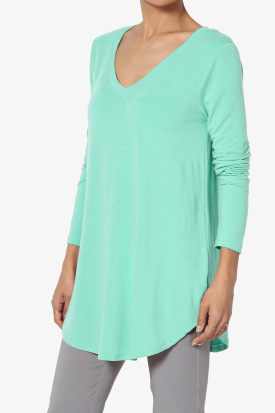 Ramada Long Sleeve Flowy Jersey Top MINT_3
