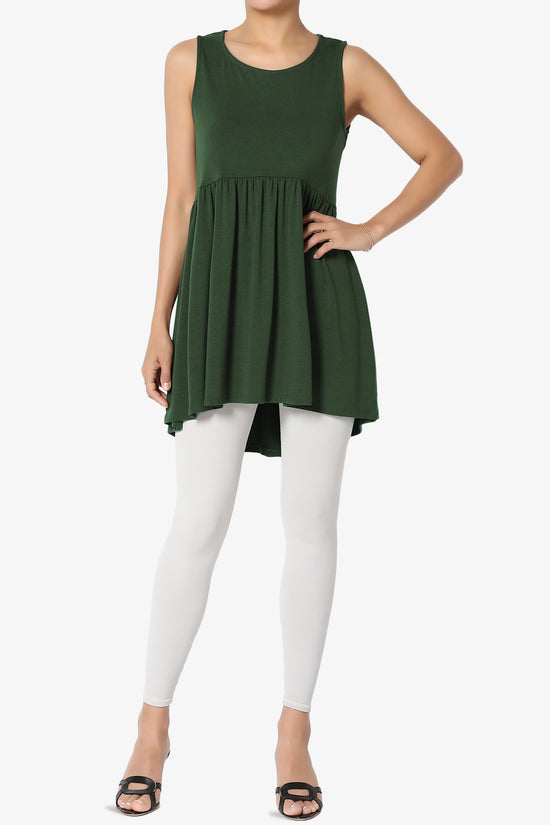 Maiika Sleeveless Babydoll Tunic Top PLUS