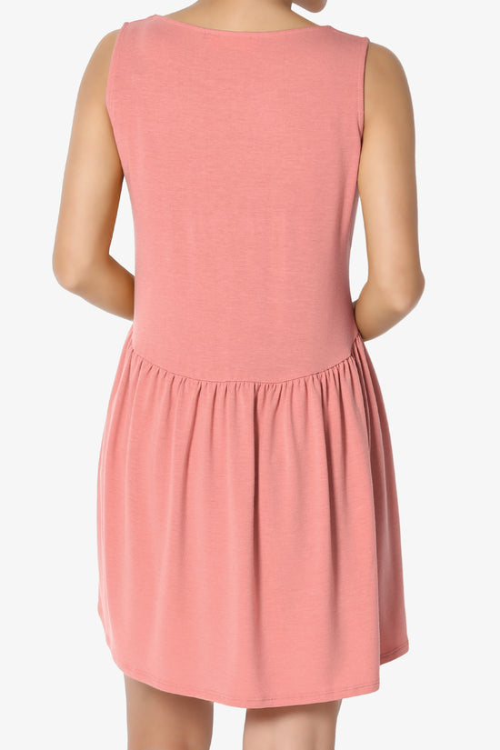 Maiika Sleeveless Babydoll Tunic Top PLUS