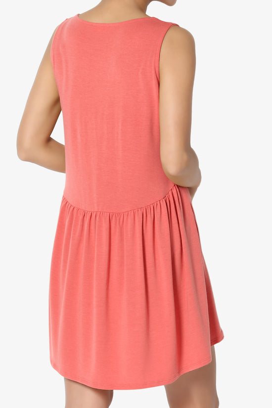 Maiika Sleeveless Babydoll Tunic Top PLUS