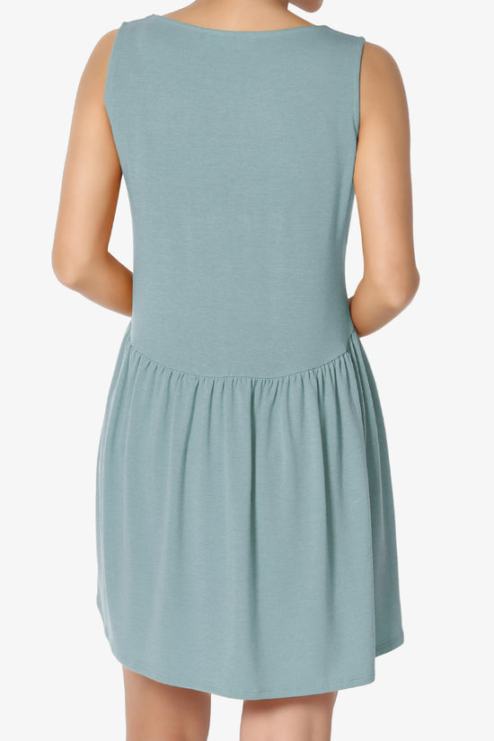 Maiika Sleeveless Babydoll Tunic Top PLUS