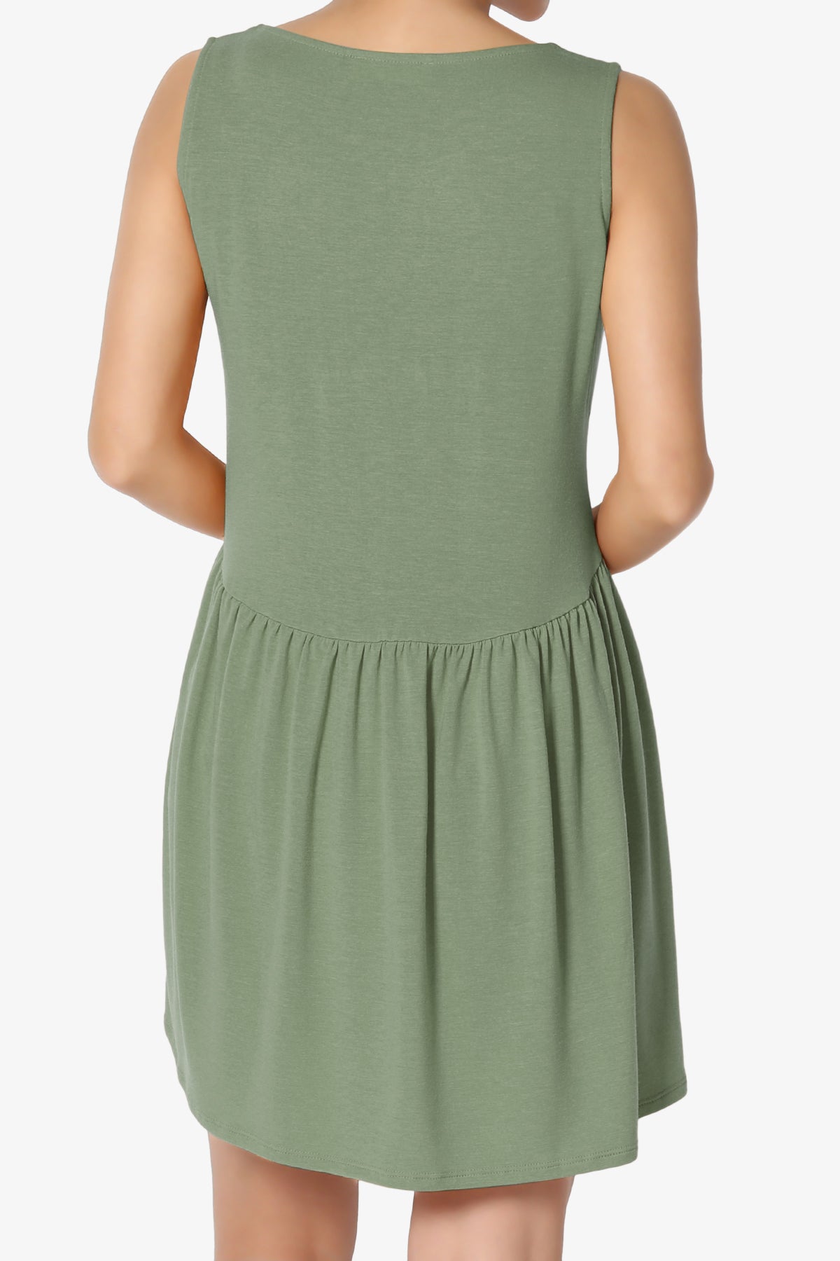 Maiika Sleeveless Babydoll Tunic Top PLUS