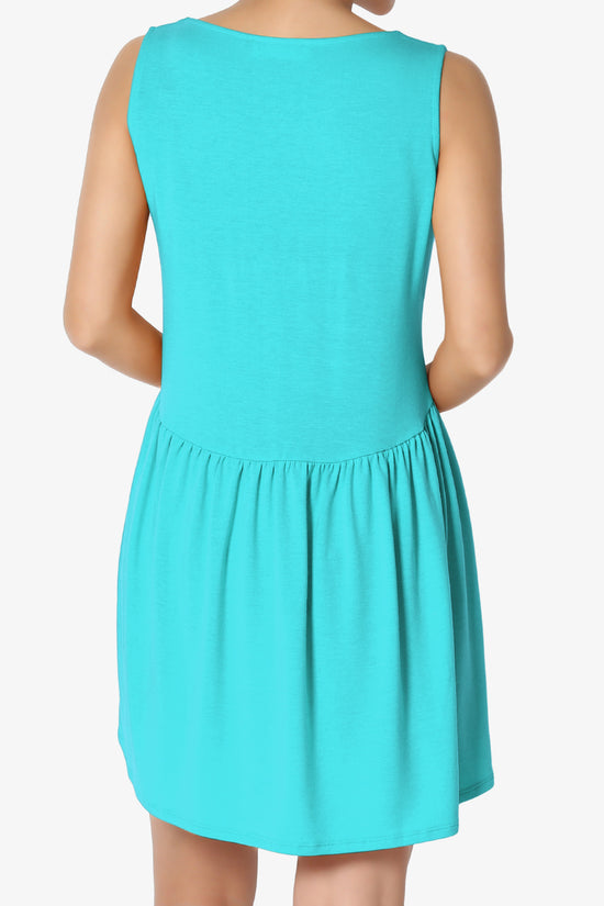 Maiika Sleeveless Babydoll Tunic Top PLUS