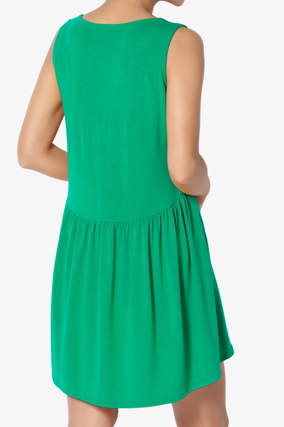 Maiika Sleeveless Babydoll Tunic Top