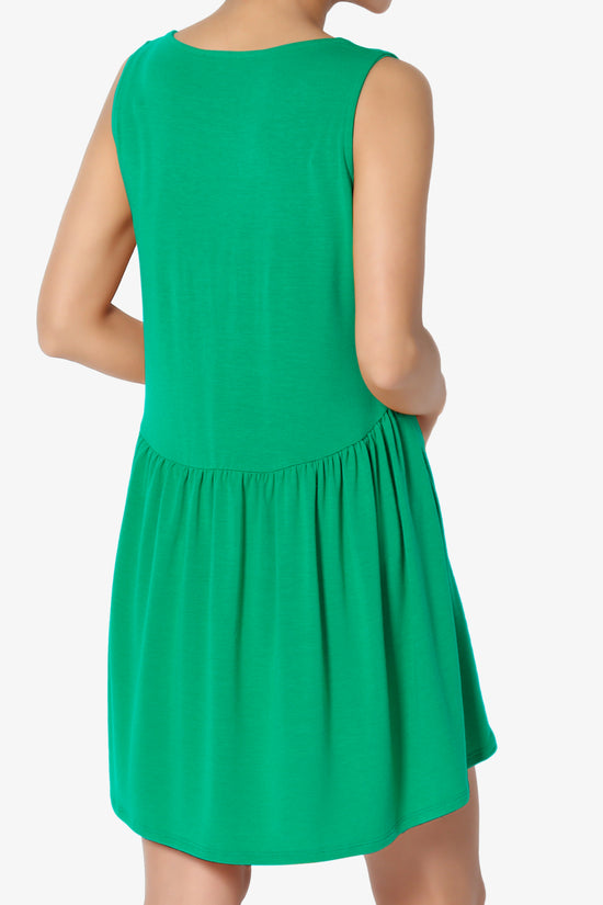 Maiika Sleeveless Babydoll Tunic Top PLUS