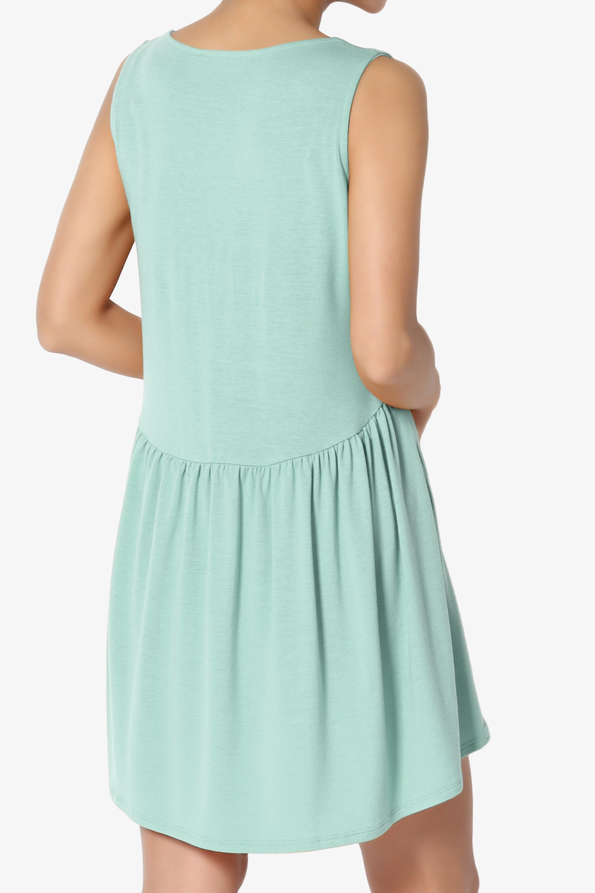 Maiika Sleeveless Babydoll Tunic Top PLUS