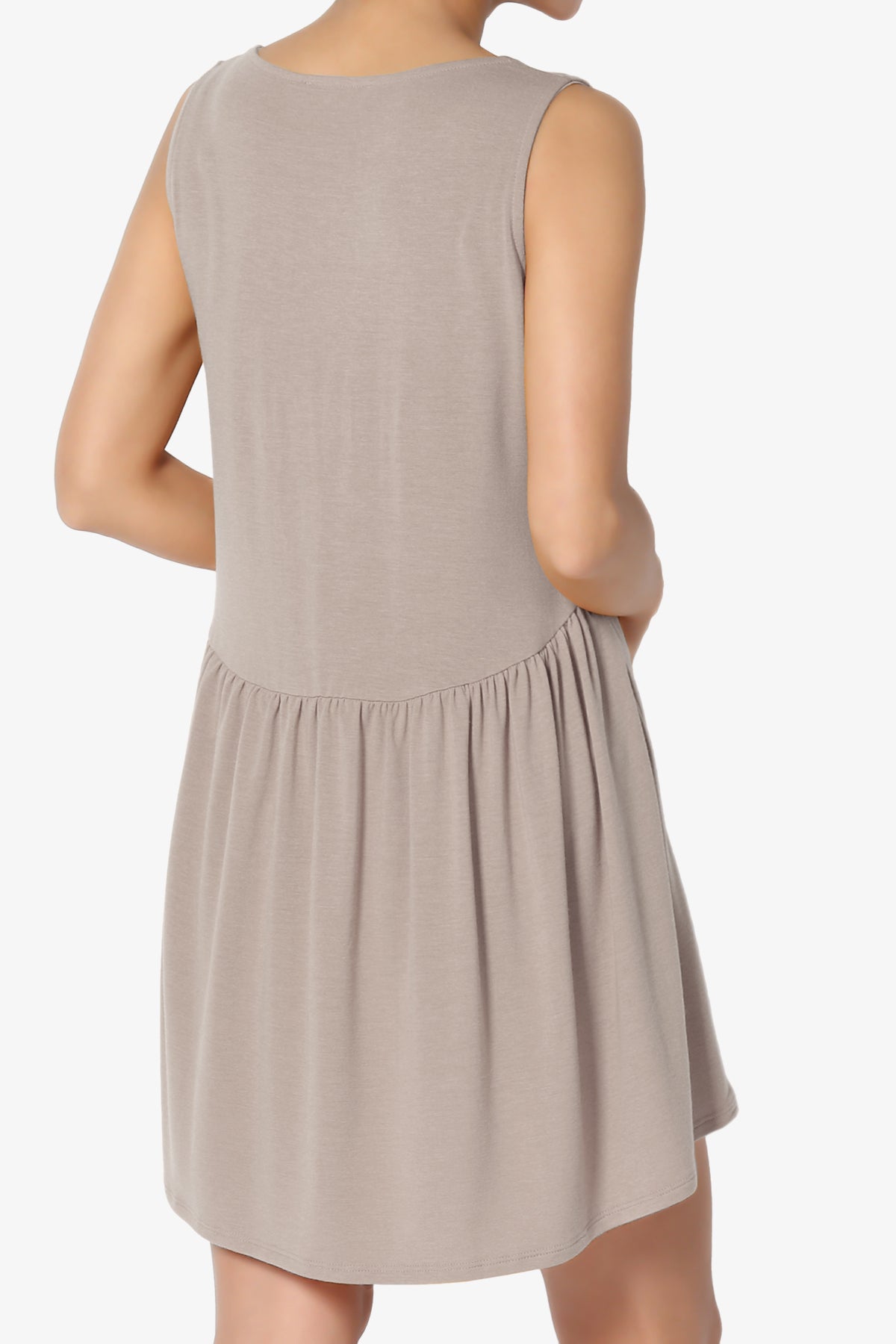 Maiika Sleeveless Babydoll Tunic Top PLUS