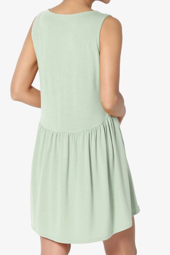 Maiika Sleeveless Babydoll Tunic Top PLUS