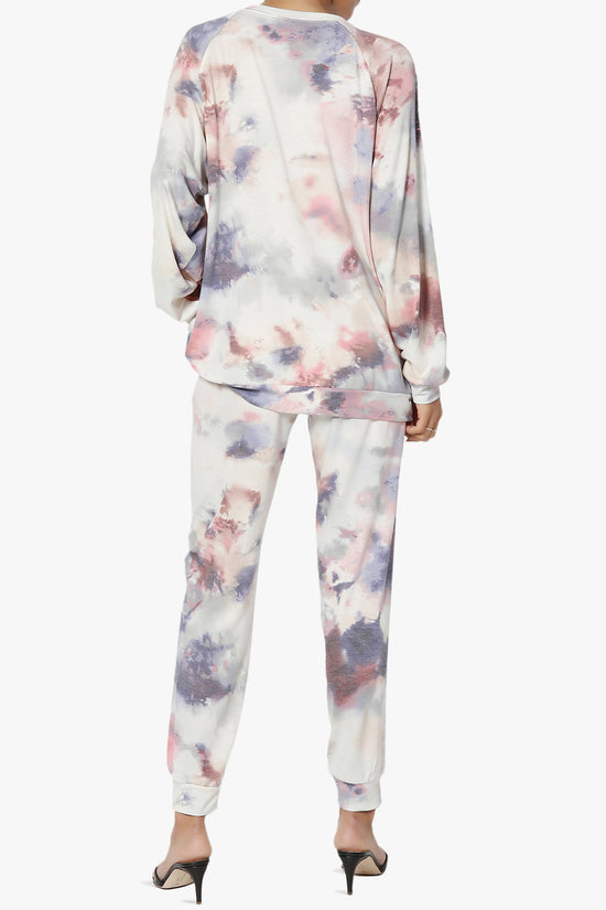 Shaniya Tie Dye Raglan Top & Jogger Pants Set