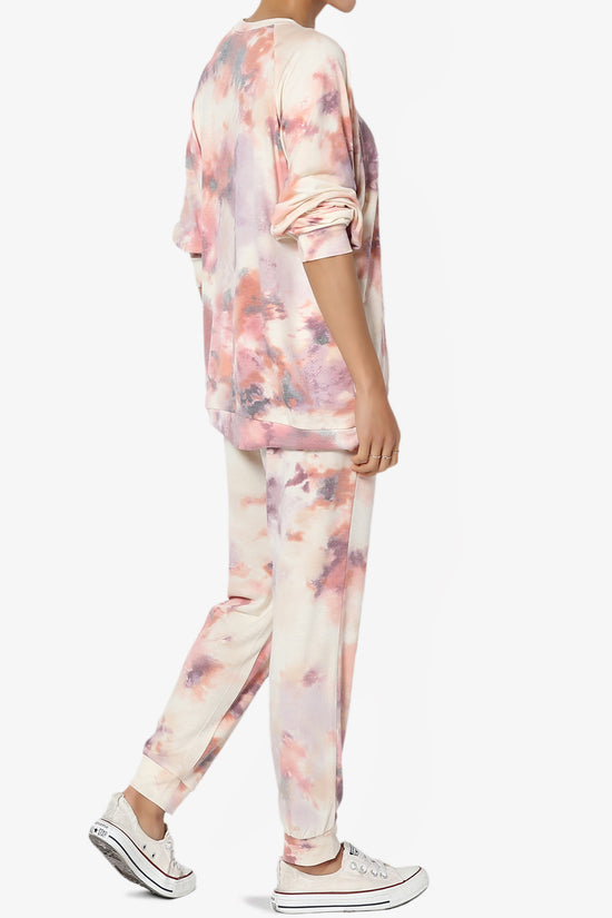 Shaniya Tie Dye Raglan Top & Jogger Pants Set