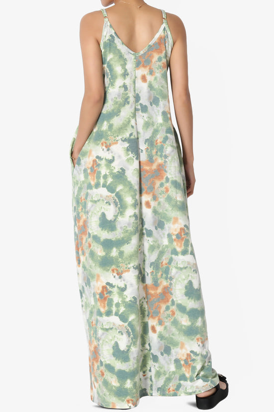 Moira Tie Dye Terry Cami Maxi Dress