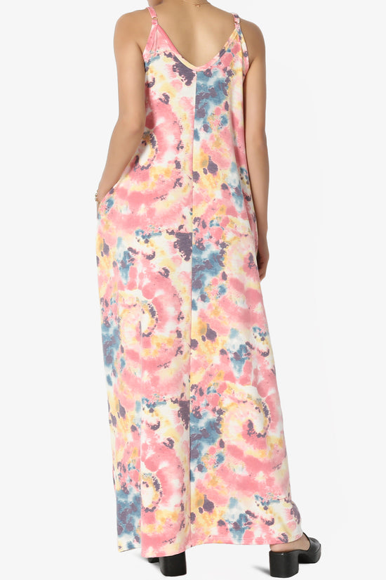 Moira Tie Dye Terry Cami Maxi Dress