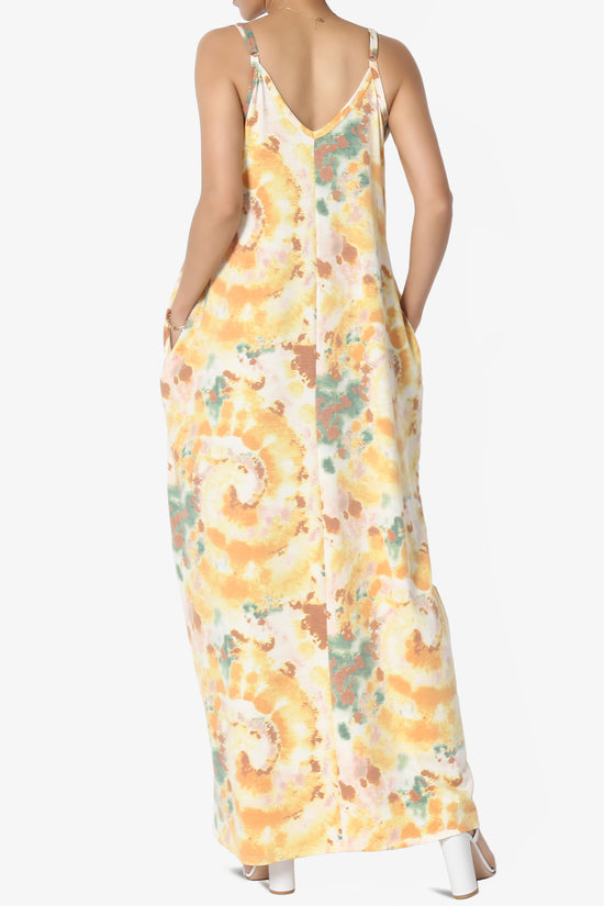 Moira Tie Dye Terry Cami Maxi Dress