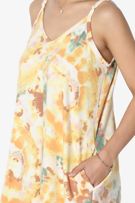 Moira Tie Dye Terry Cami Maxi Dress