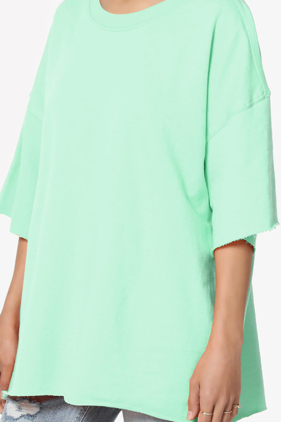 Danube Drop Shoulder Cotton Top MINT_5