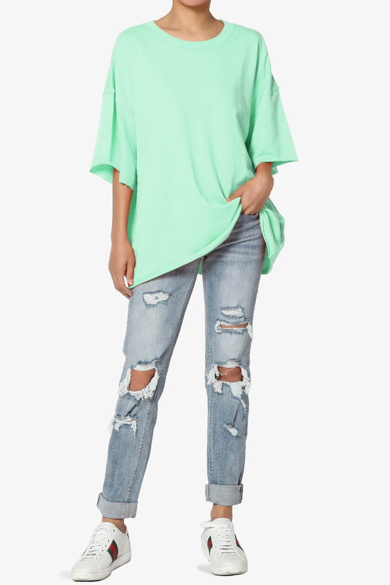 Danube Drop Shoulder Cotton Top MINT_6