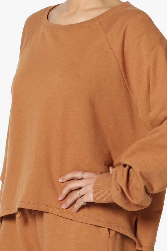 Crusade French Terry Oversized Crop Top & Shorts SET