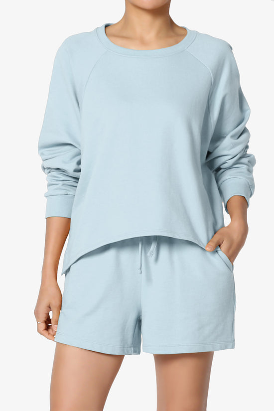 Crusade French Terry Oversized Crop Top & Shorts SET