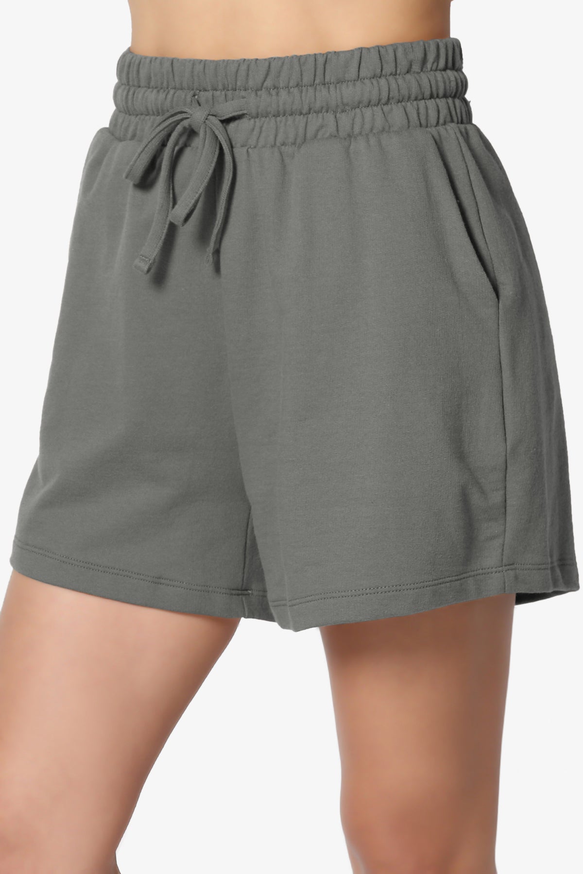 Crusade French Terry Oversized Crop Top & Shorts SET PLUS