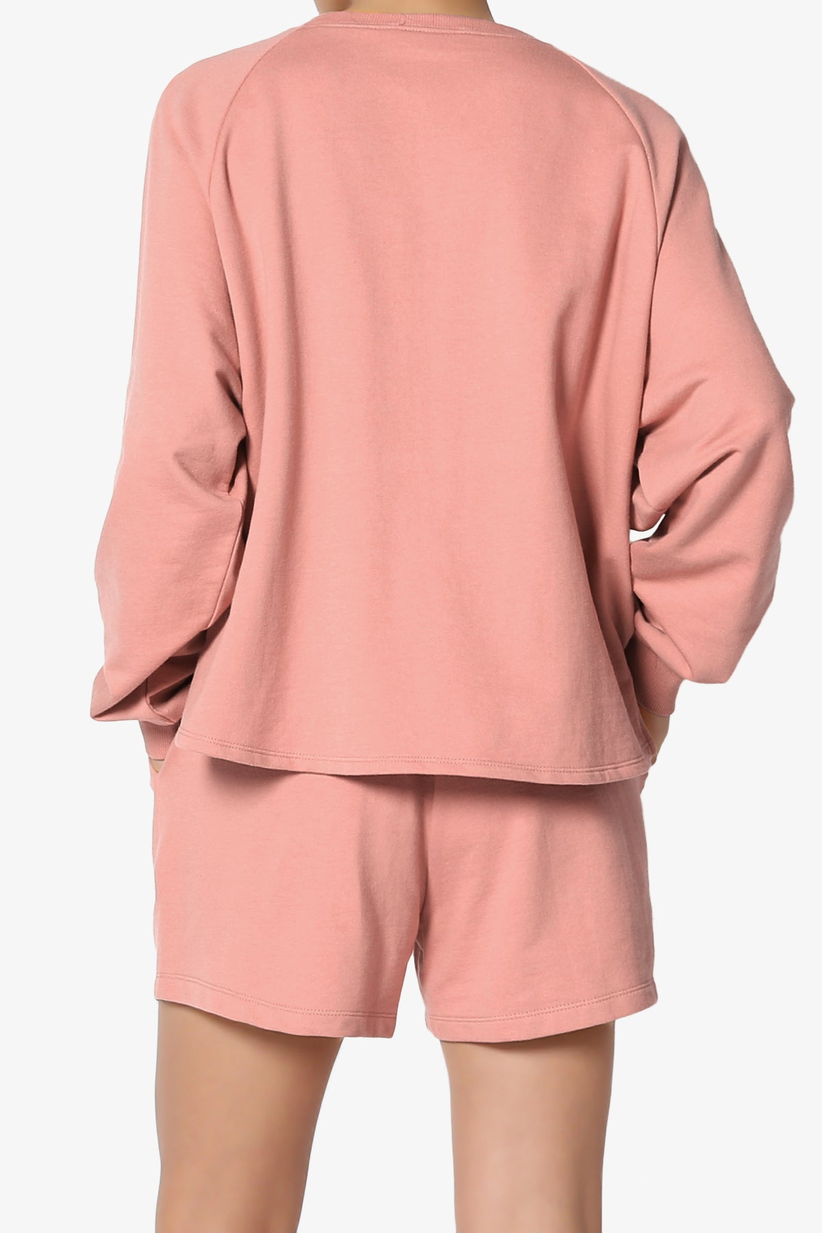 Crusade French Terry Oversized Crop Top & Shorts SET