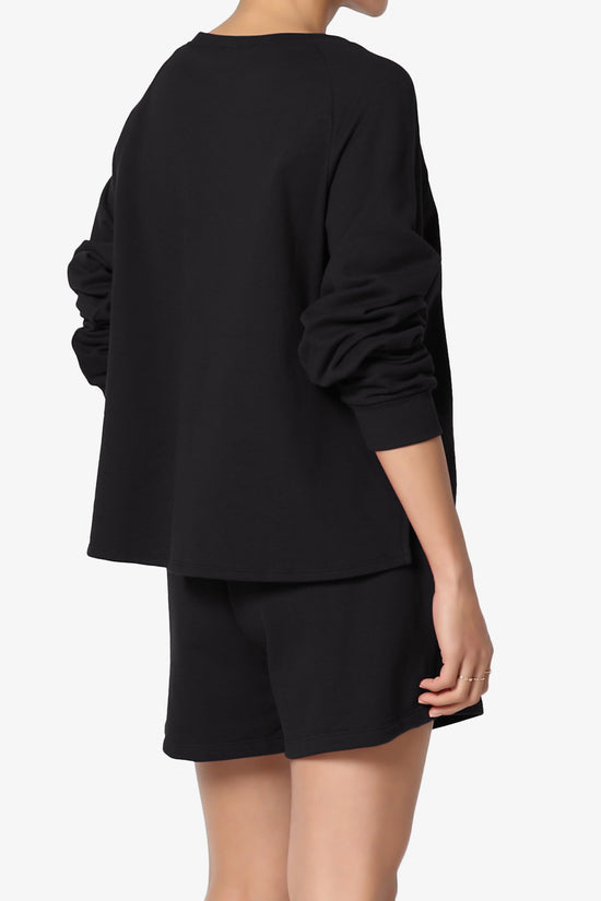 Crusade French Terry Oversized Crop Top & Shorts SET