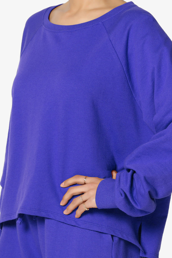 Crusade French Terry Oversized Crop Top & Shorts SET