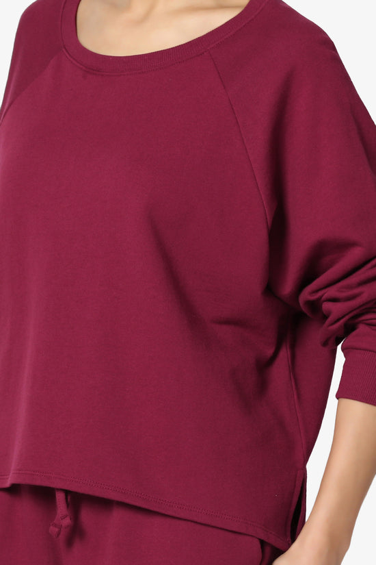 Crusade French Terry Oversized Crop Top & Shorts SET