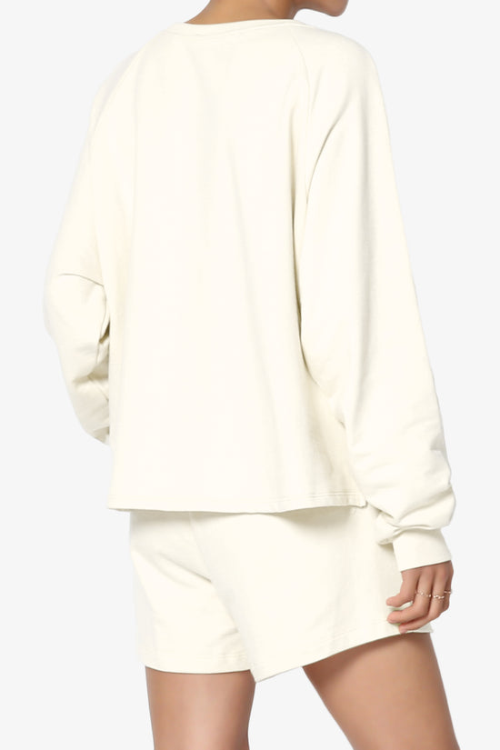 Crusade French Terry Oversized Crop Top & Shorts SET