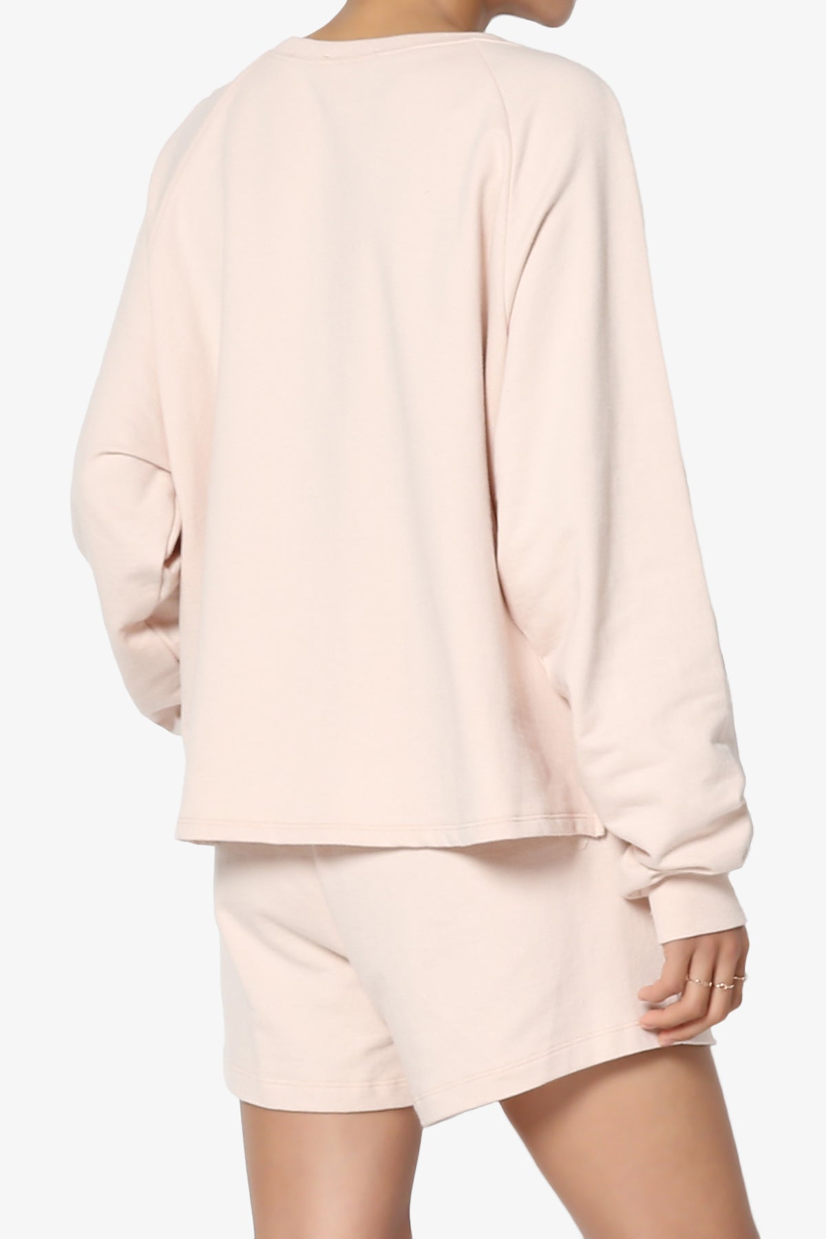 Crusade French Terry Oversized Crop Top & Shorts SET