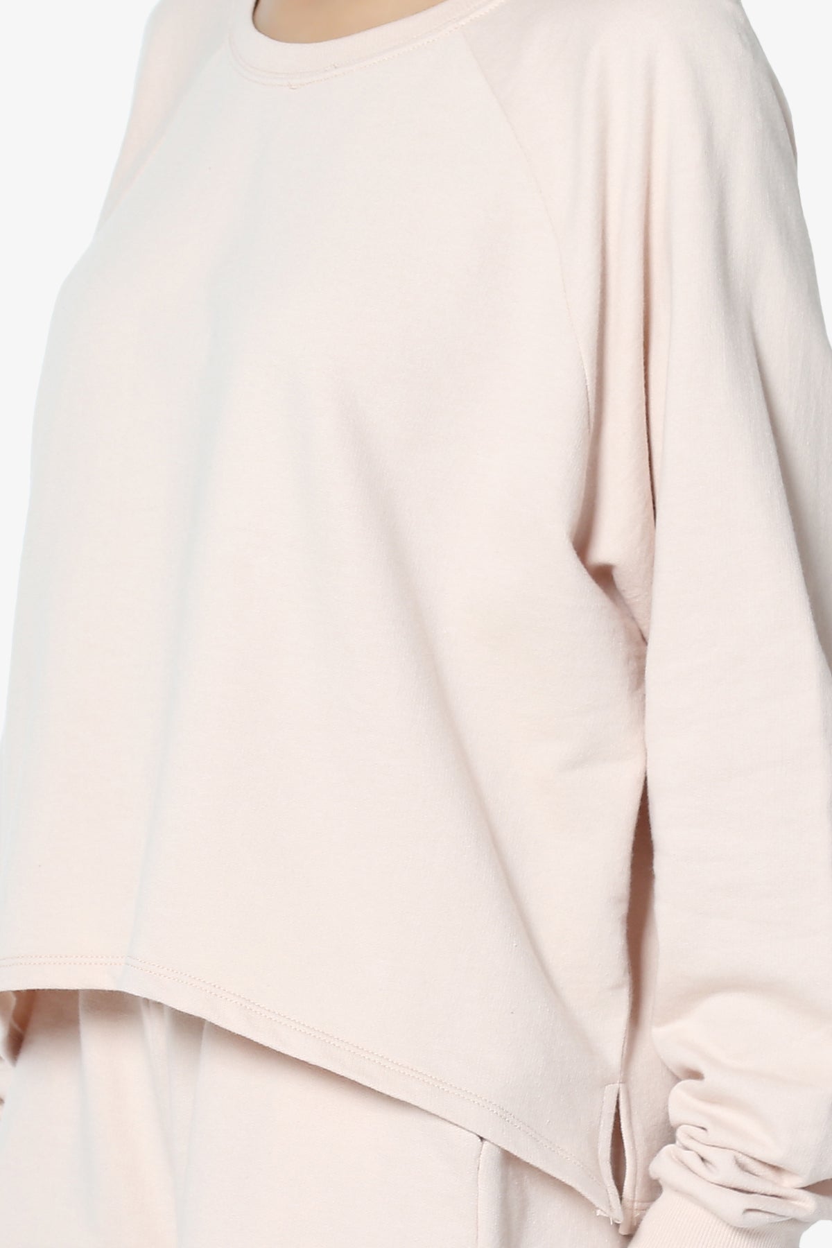 Crusade French Terry Oversized Crop Top & Shorts SET