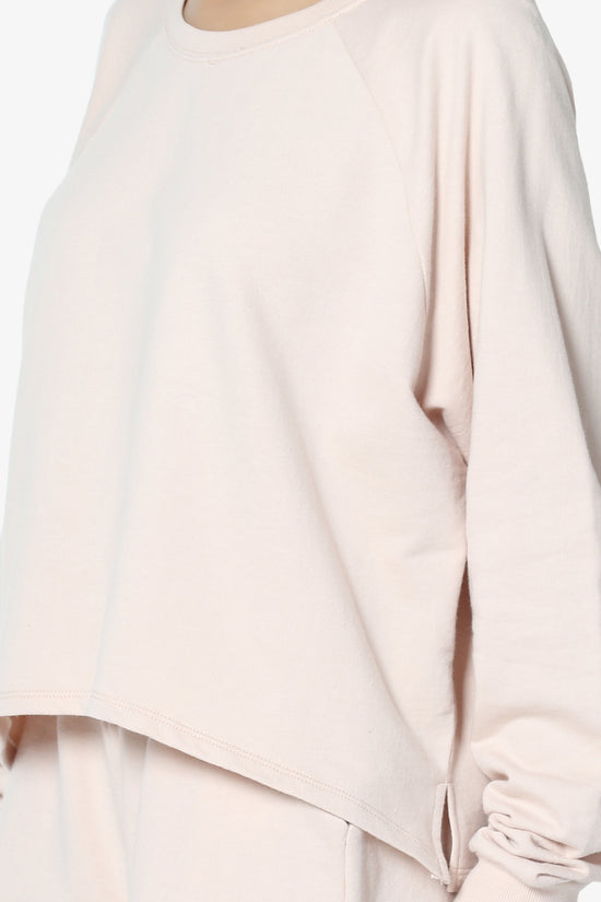 Crusade French Terry Oversized Crop Top & Shorts SET PLUS