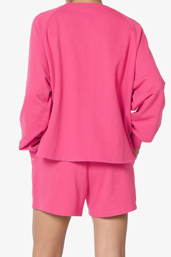 Crusade French Terry Oversized Crop Top & Shorts SET