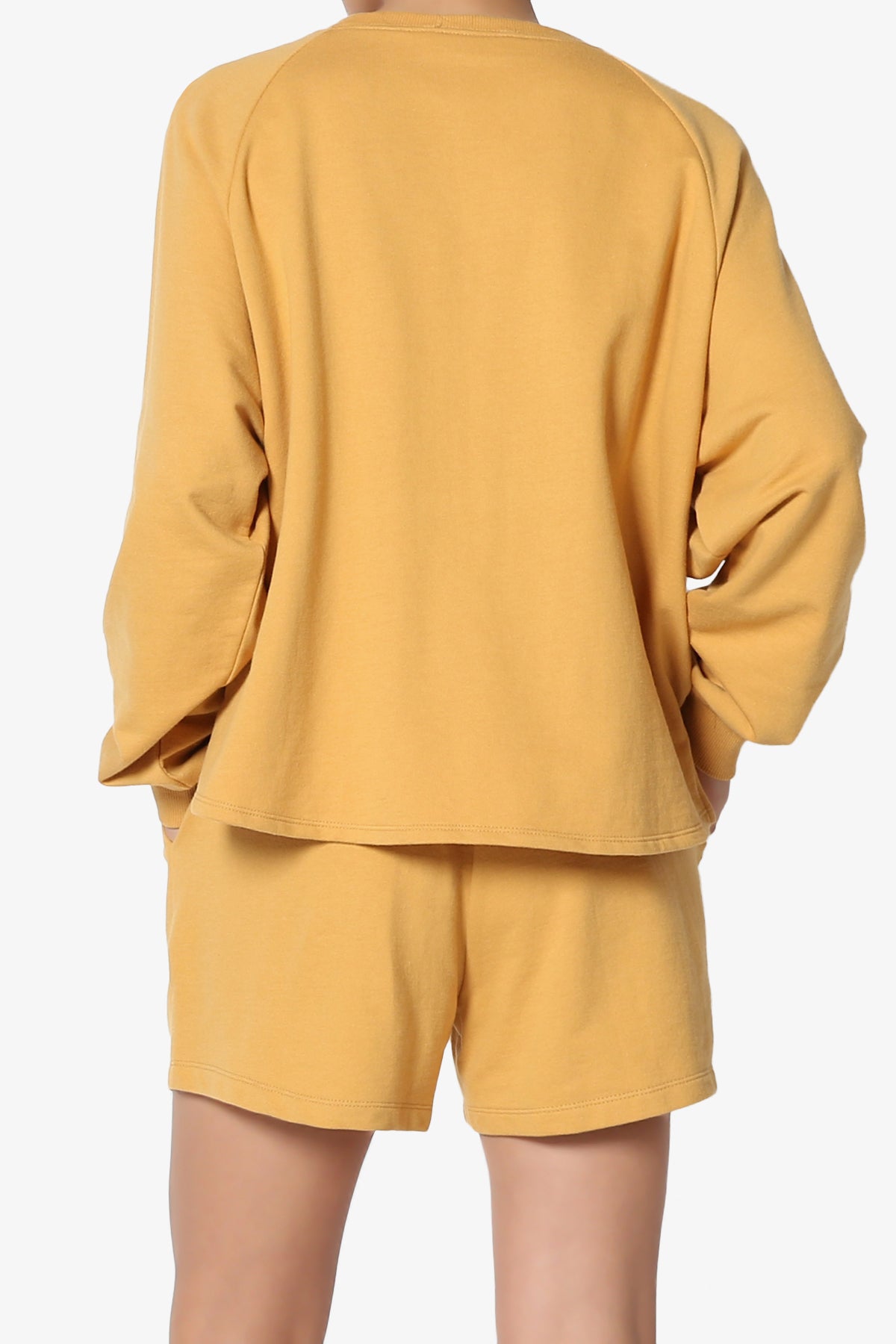 Crusade French Terry Oversized Crop Top & Shorts SET