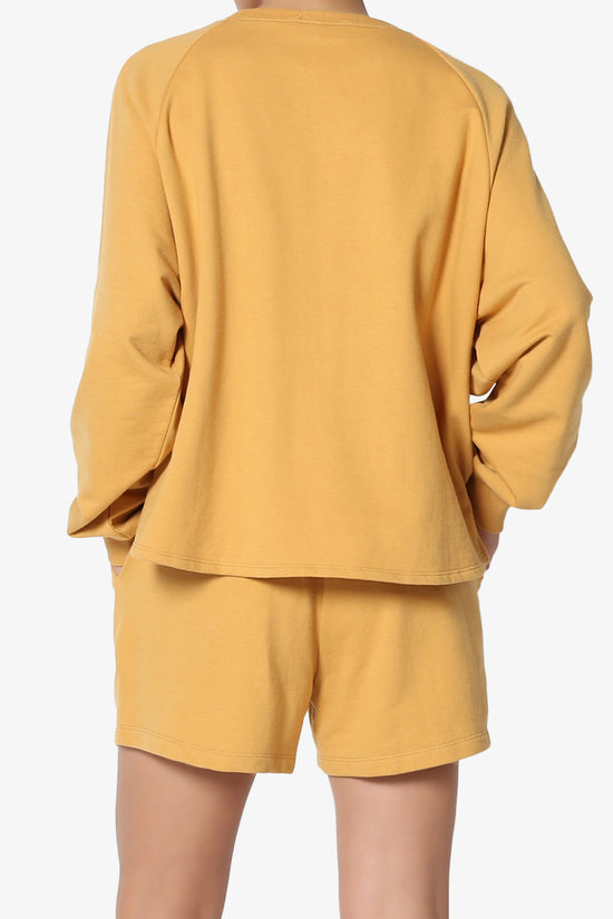 Crusade French Terry Oversized Crop Top & Shorts SET